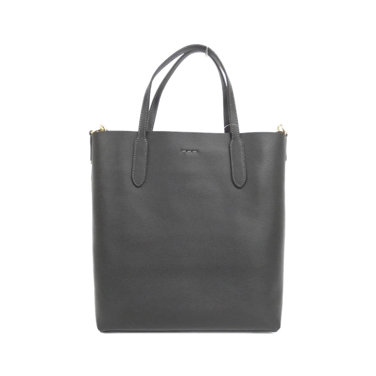 COACH CP036 手提包 皮革 黑色 皮革 新品 - 縮圖 2