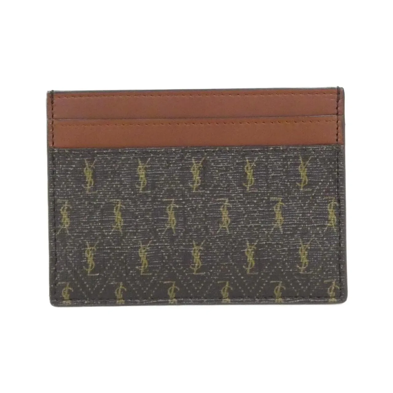 SAINT LAURENT 647148 2UY2W Card Case Canvas