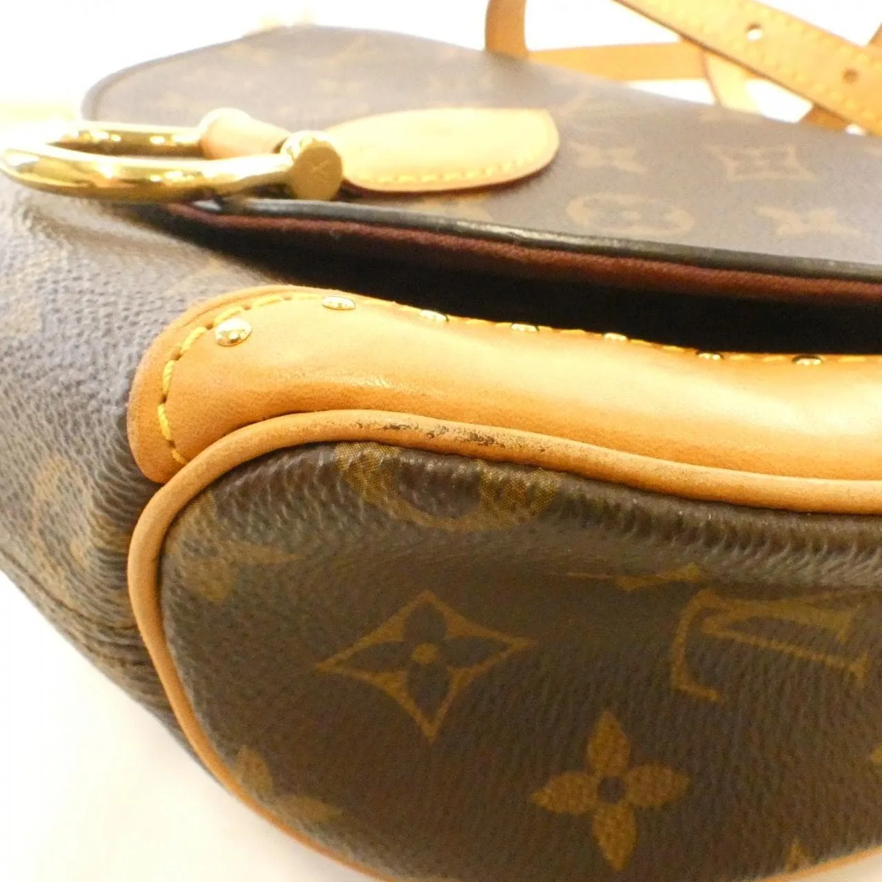LOUIS VUITTON M41481 Shoulder Monogram 黑色 Monogram 中古品B - 縮圖 3