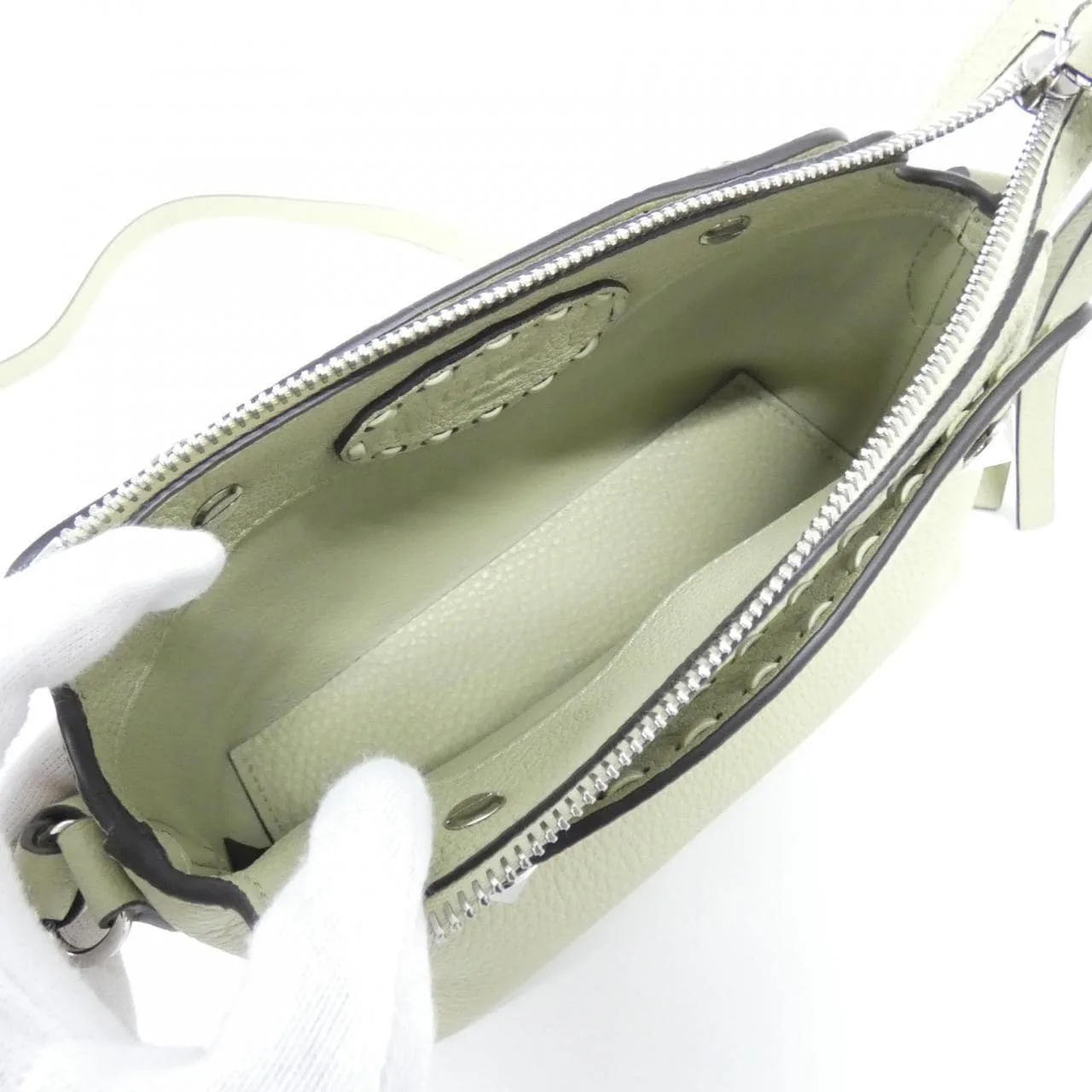 FENDI By The Way 8BS098 ASU2 Handbag 黑色 新品 - 縮圖 5