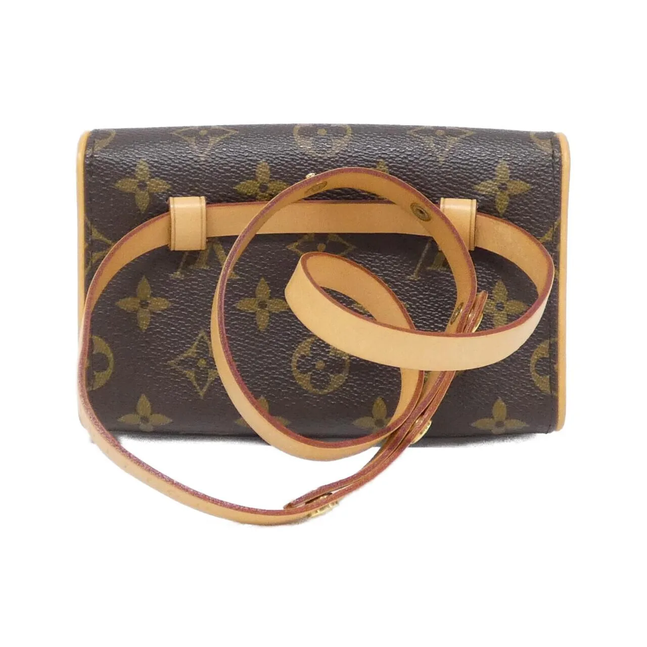 LOUIS VUITTON Pochette M51855+M67303 Belt Monogram 2