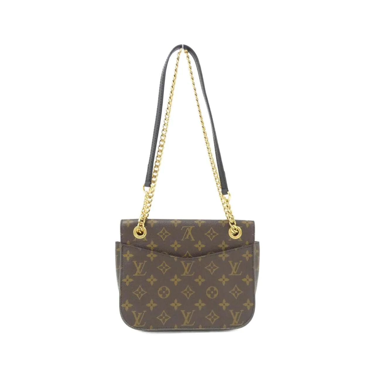 LOUIS VUITTON M45592 Shoulder Monogram 黑色 Monogram 中古品A - 縮圖 2