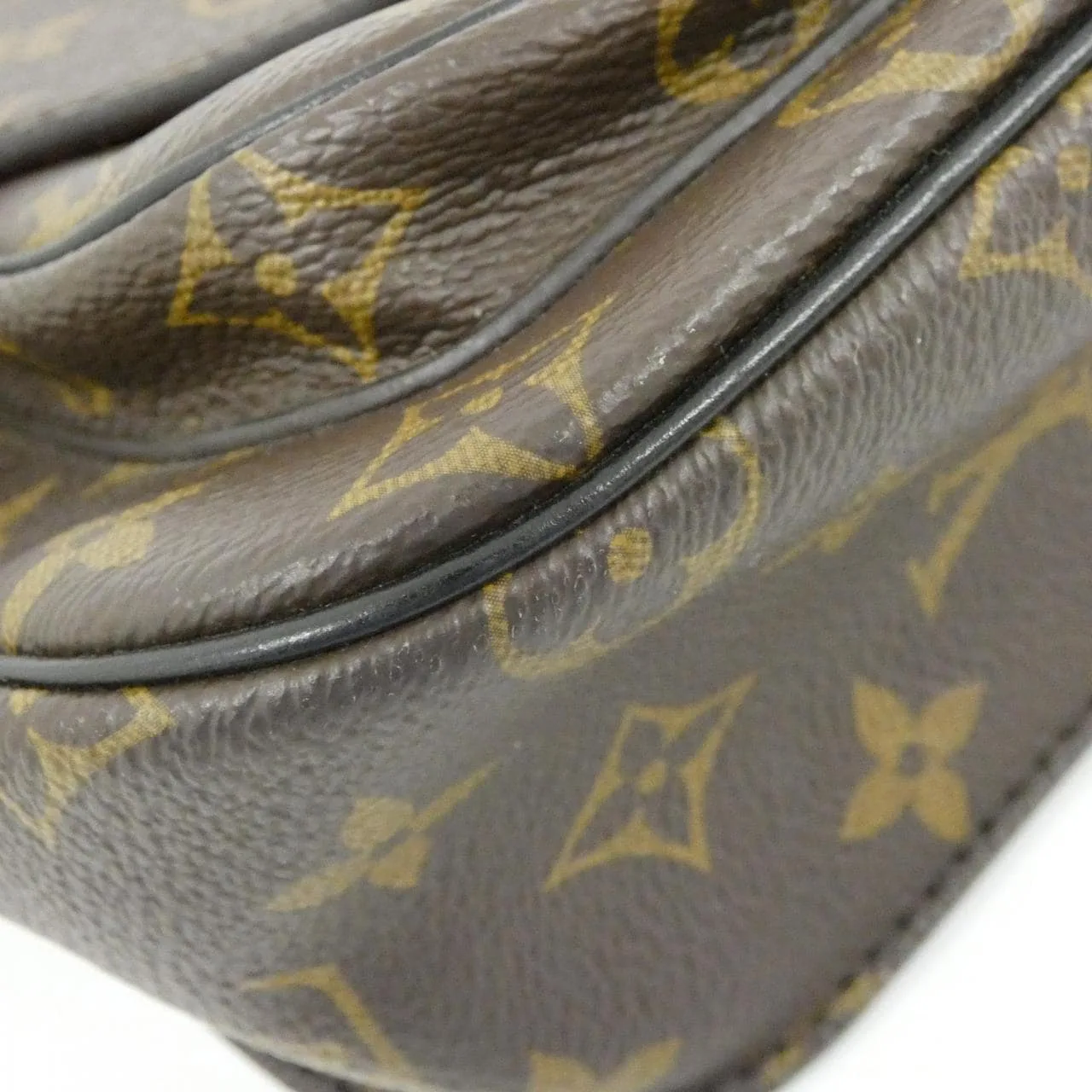 LOUIS VUITTON M45592 Shoulder Monogram 黑色 Monogram 中古品A - 縮圖 3