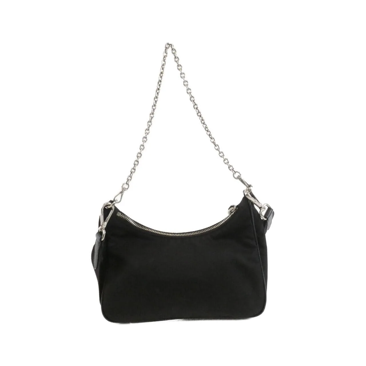 PRADA 1BH204 Shoulder 黑色 中古品B - 縮圖 2