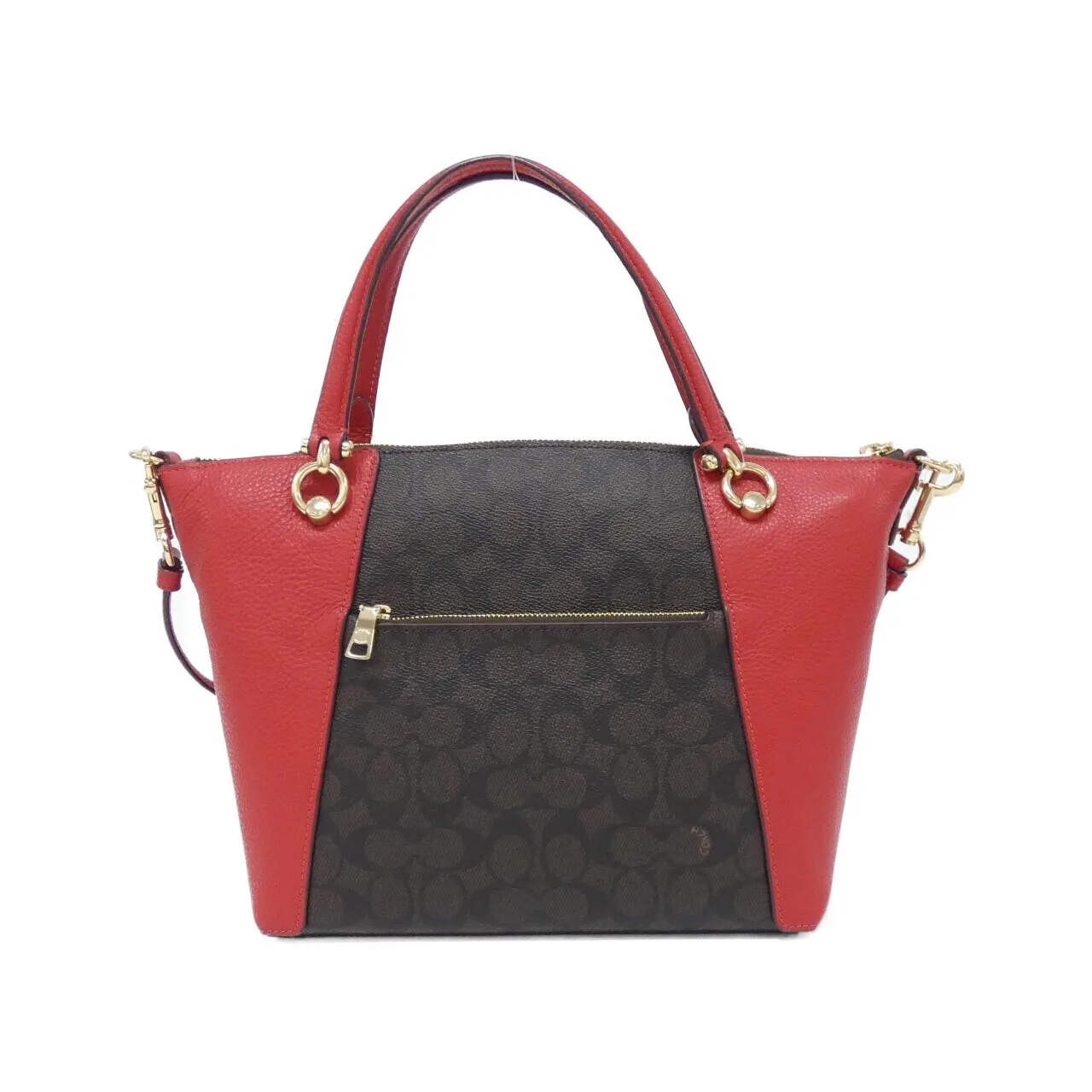 COACH CCQ24 Handbag Canvas Canvas - Thumbnail 2