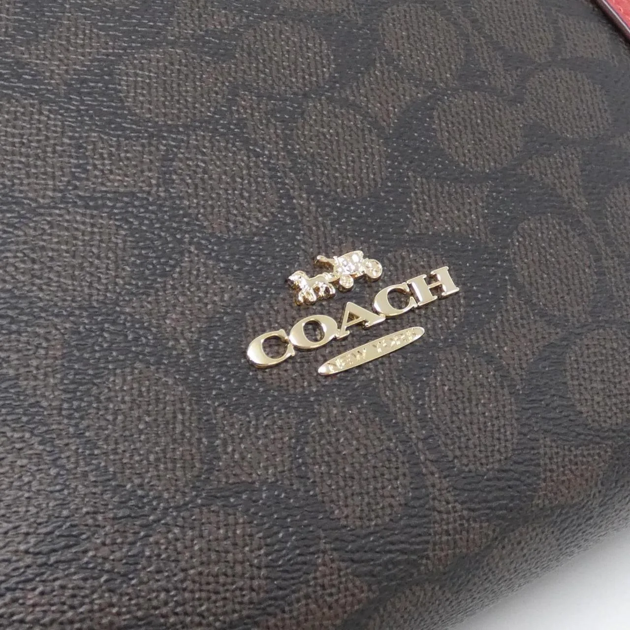 COACH CCQ24 Handbag Canvas Canvas - Thumbnail 4