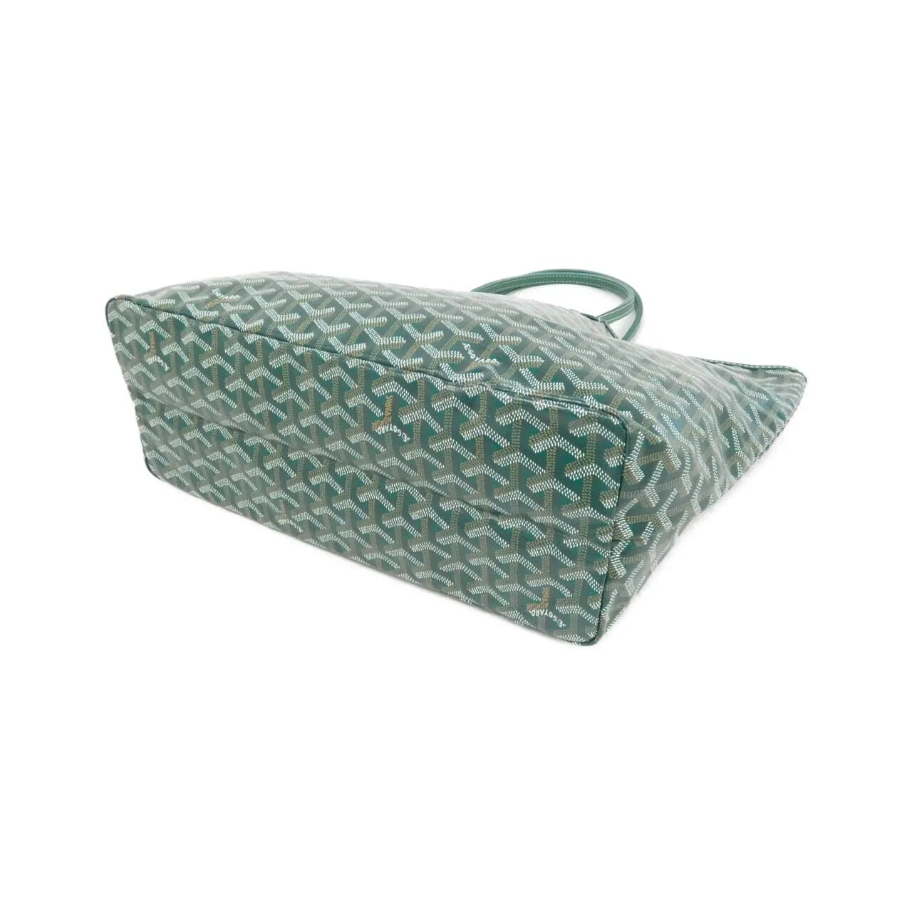 GOYARD Saint Louis AMA LOUIS PM Tote Canvas 綠色 帆布 新品 - 縮圖 2