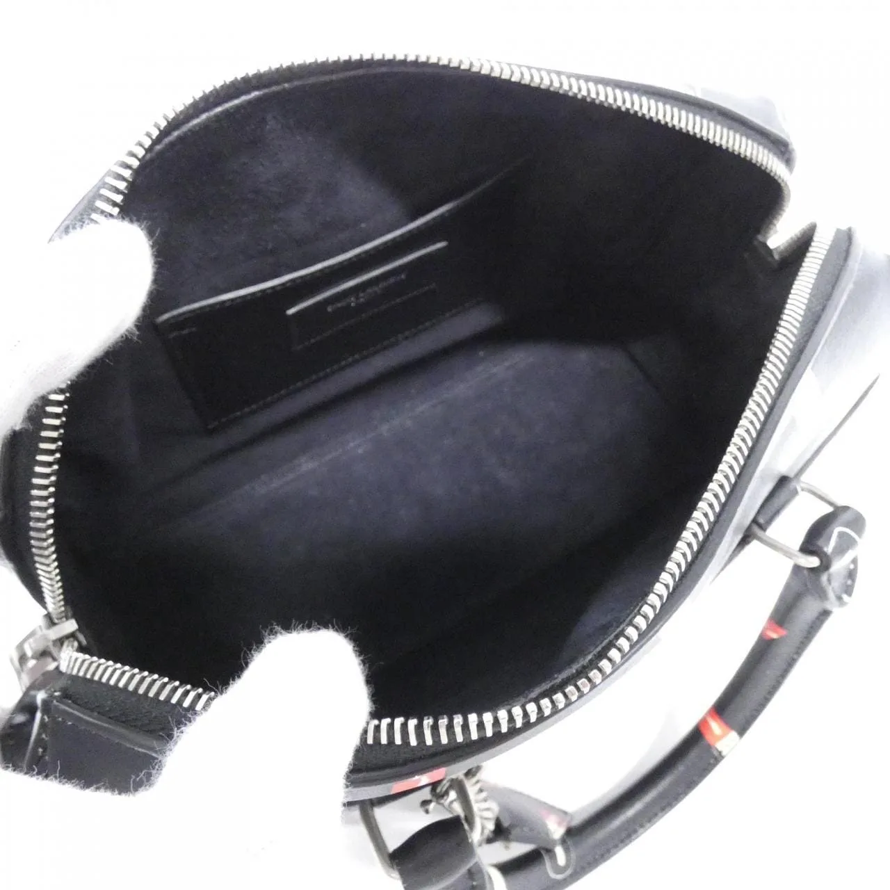 SAINT LAURENT 400422 CUC0E Boston Leather Black Leather - Thumbnail 9