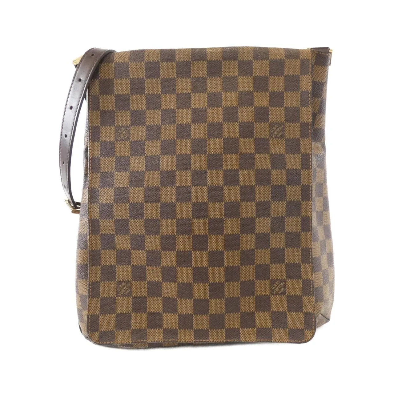 LOUIS VUITTON Musette N51302 Shoulder Damier Black