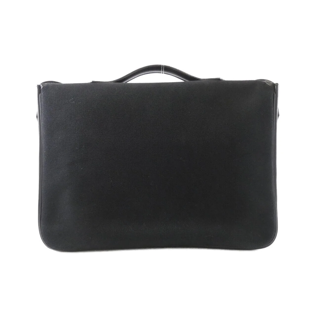HERMES Shoulder Canvas Black Canvas Rank A - Thumbnail 2
