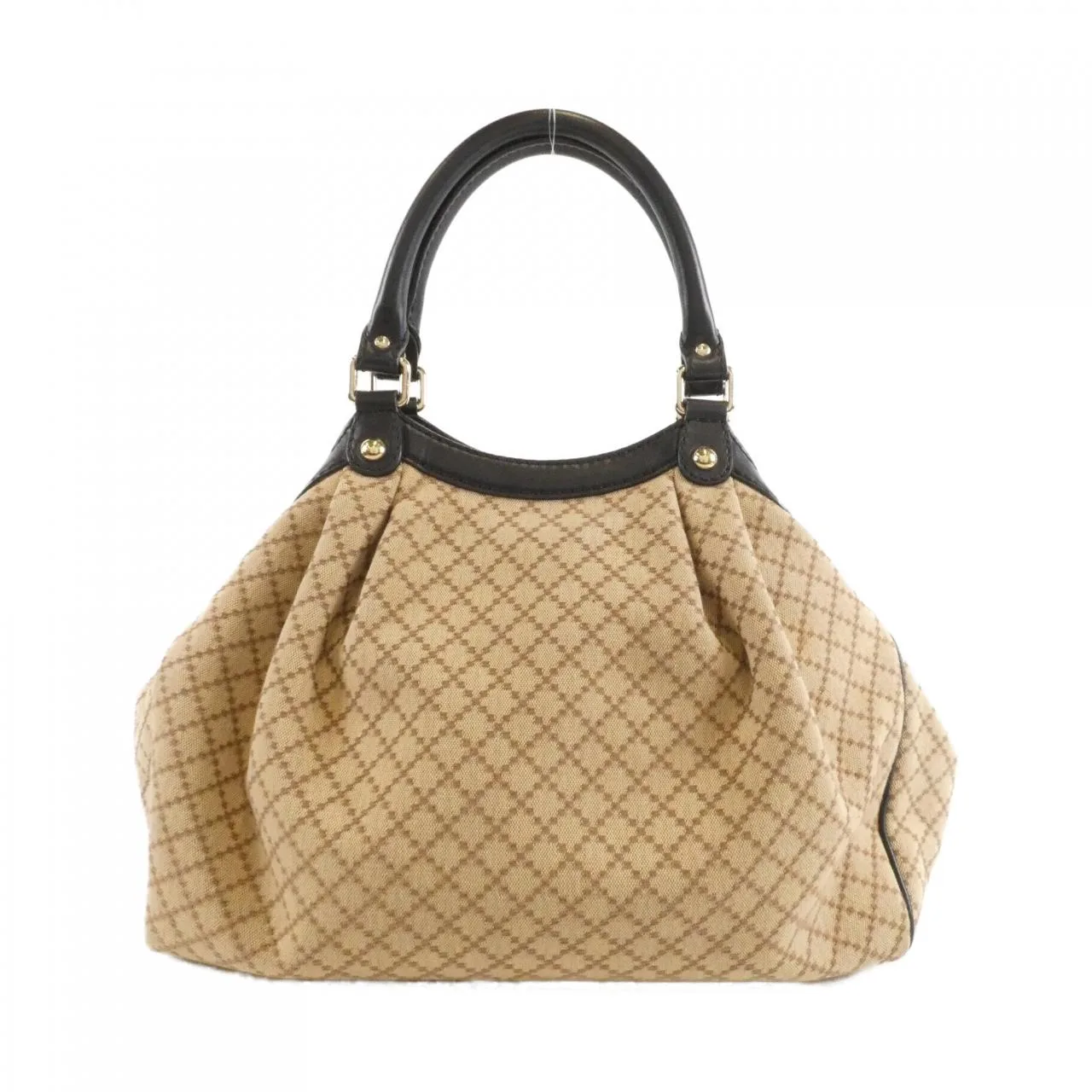 GUCCI 211944 KD01G Handbag Canvas Black Canvas - Thumbnail 2