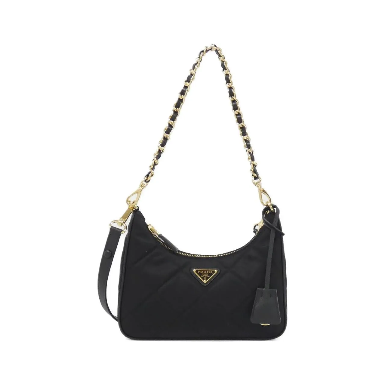 PRADA 1BC204 肩背包 Black