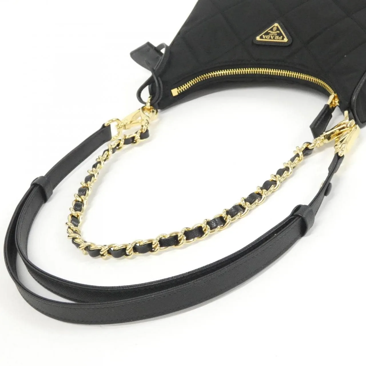 PRADA 1BC204 Shoulder Black New - Thumbnail 5