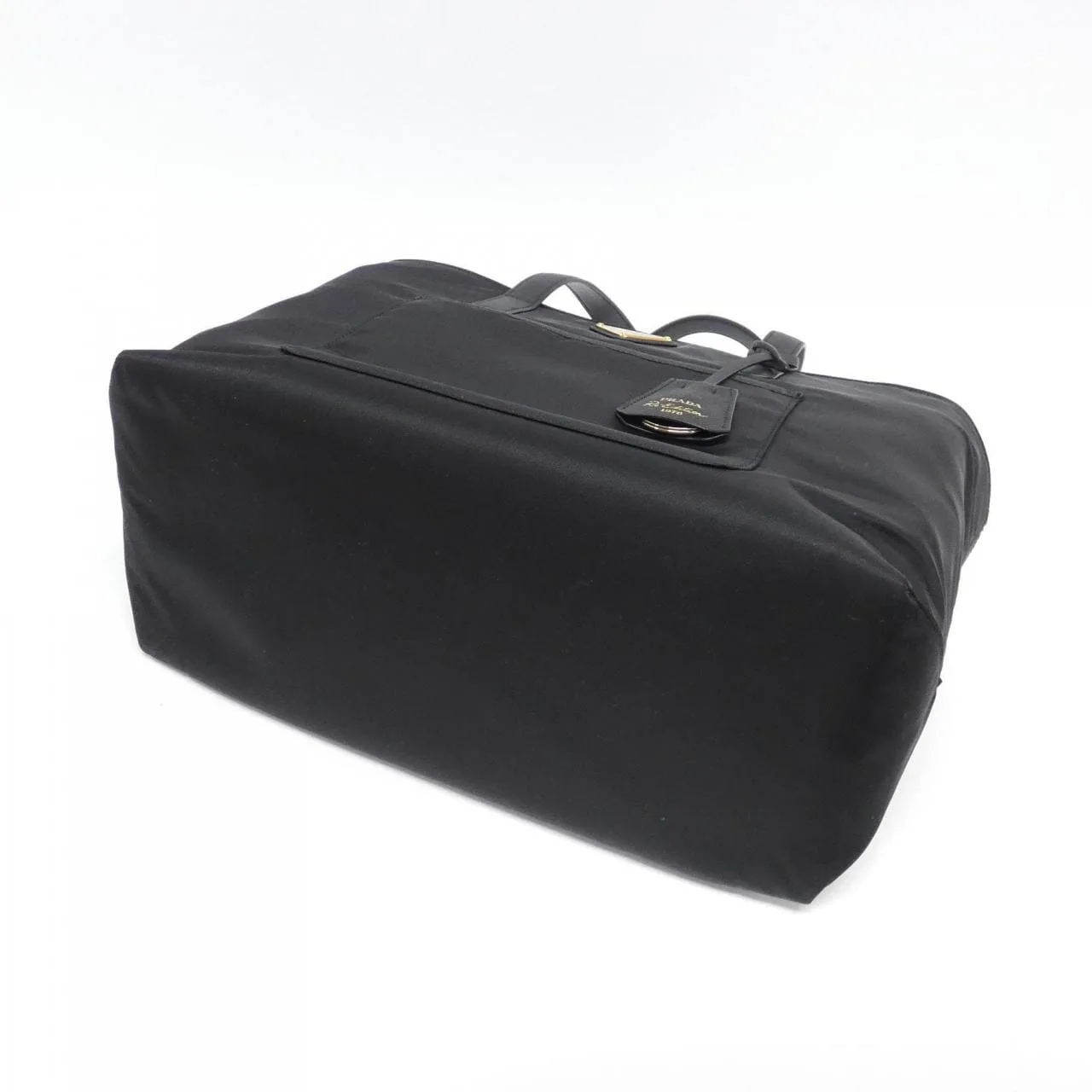 PRADA 1BG555 手提包 黑色 新品 - 縮圖 3