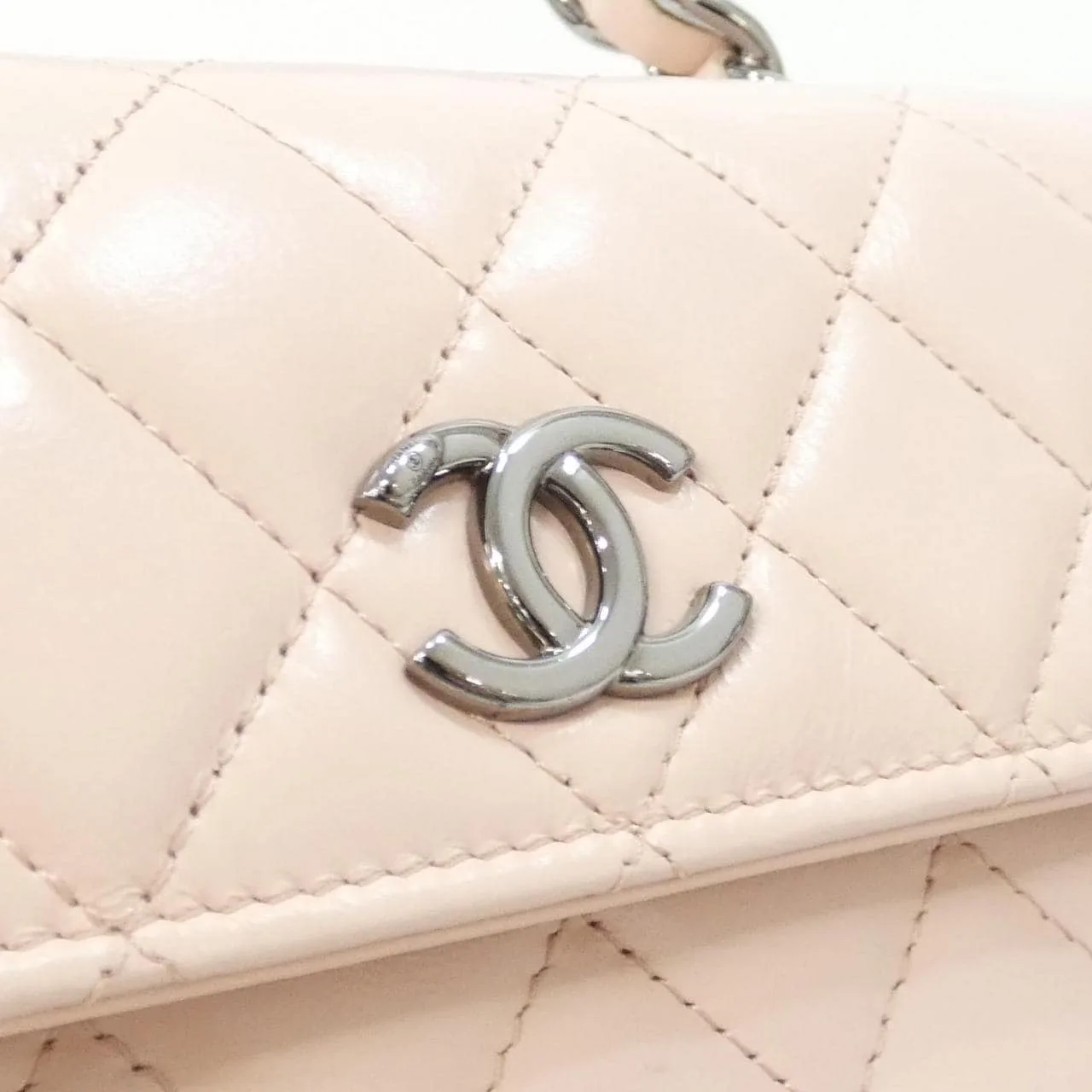 CHANEL Chanel 19 AP3642 Wallet Pink Rank A - Thumbnail 4