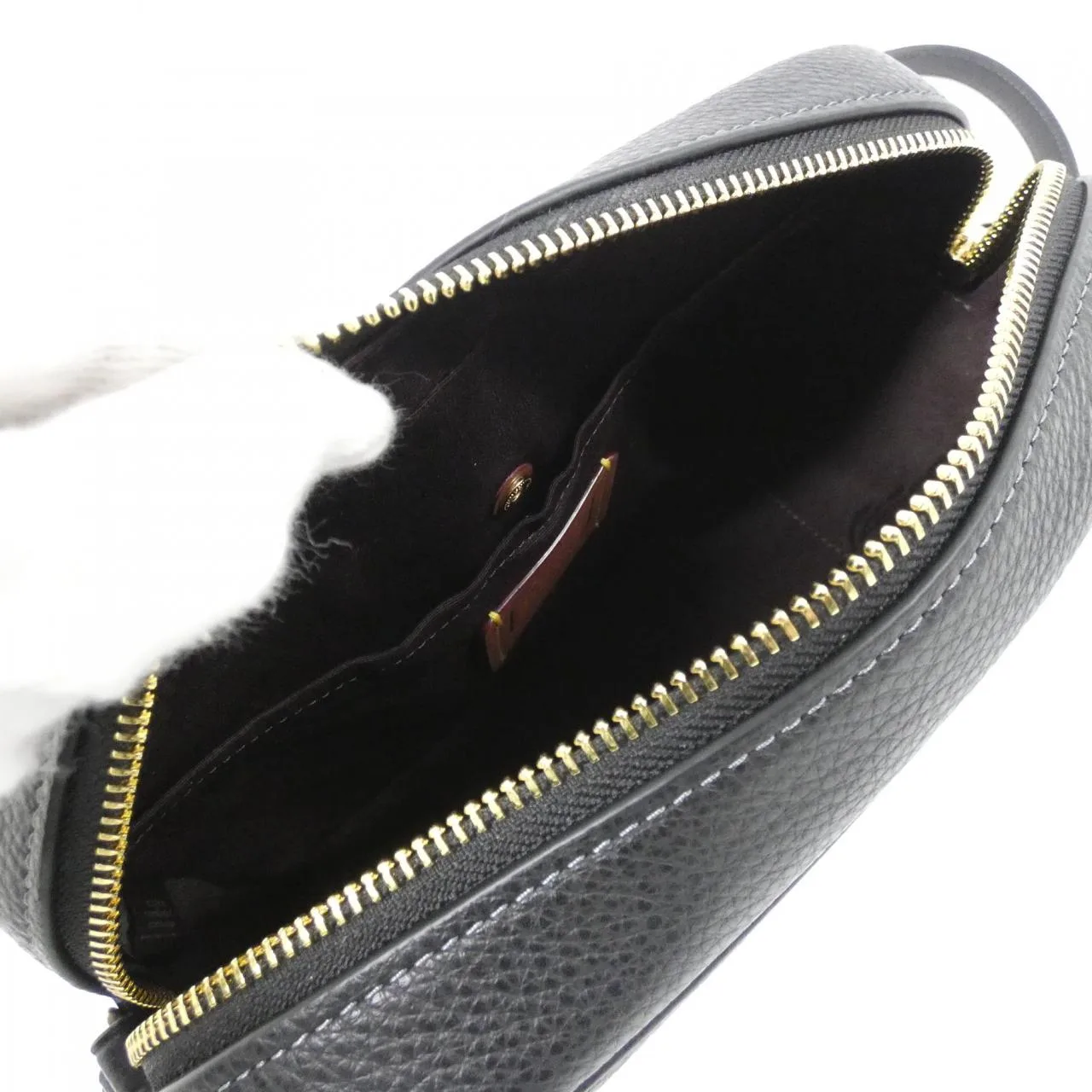 COACH CR110 肩背包 皮革 黑色 皮革 新品 - 縮圖 6