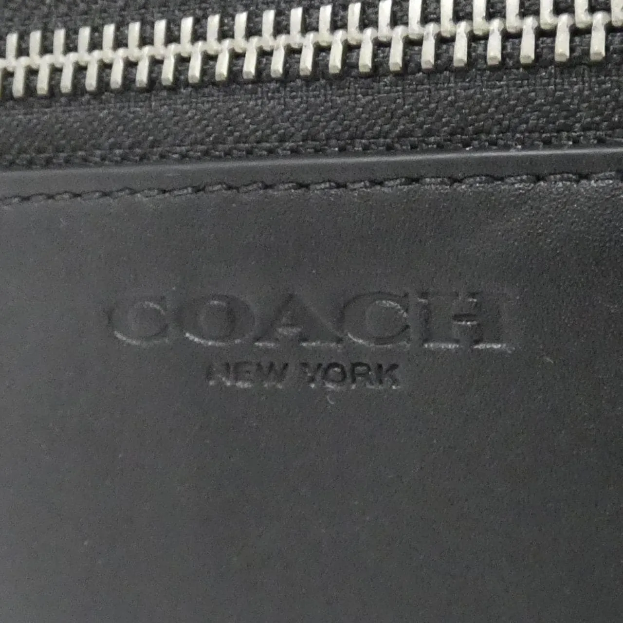 COACH CV924 手提包 帆布 黑色 帆布 新品 - 縮圖 4