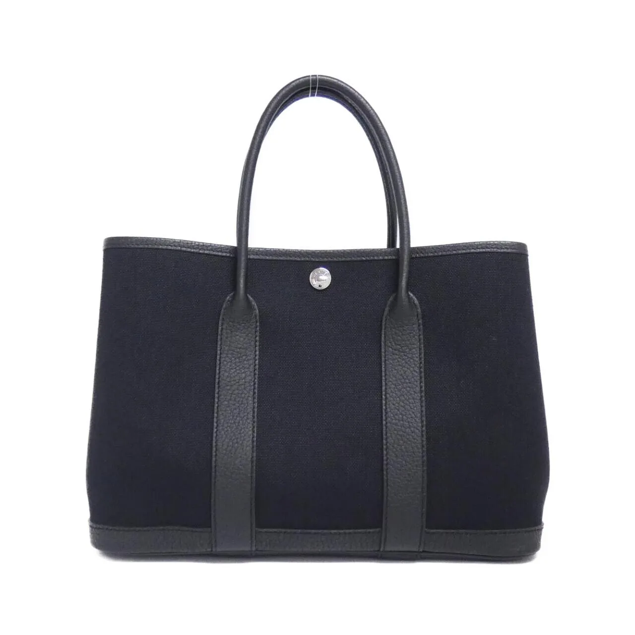 HERMES Garden Party 069573CK Tote Black