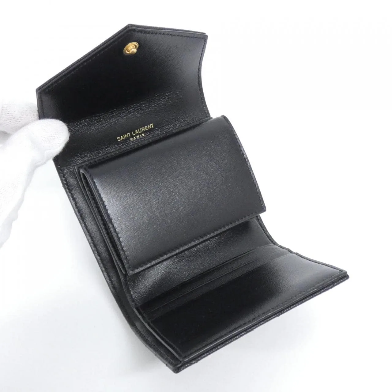 SAINT LAURENT 692061 BOW01 Wallet 5