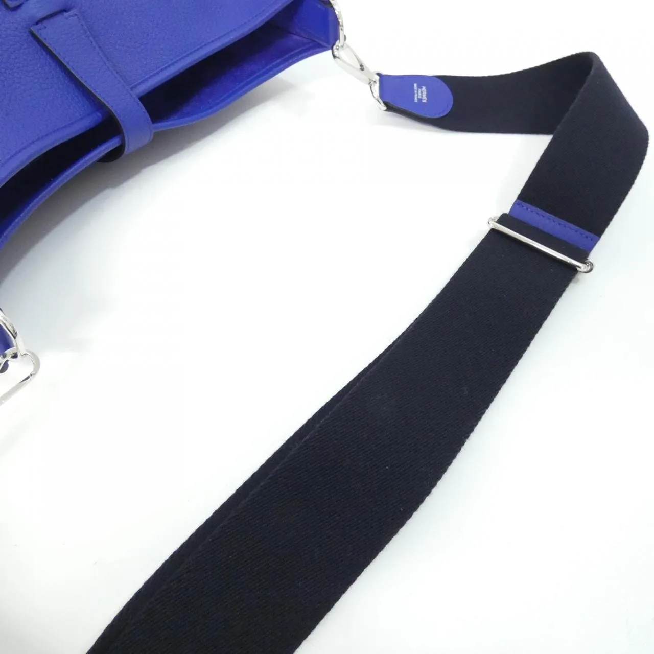 HERMES Evelyne Shoulder Clemence Blue Clemence Leather Rank A - Thumbnail 6