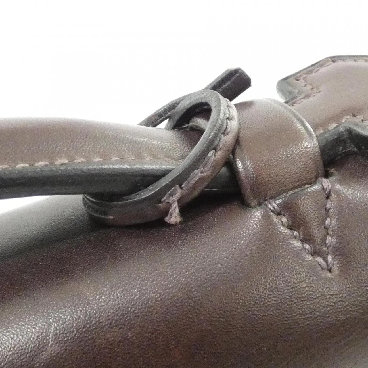 HERMES 手提包 黑色 中古品A - 縮圖 7