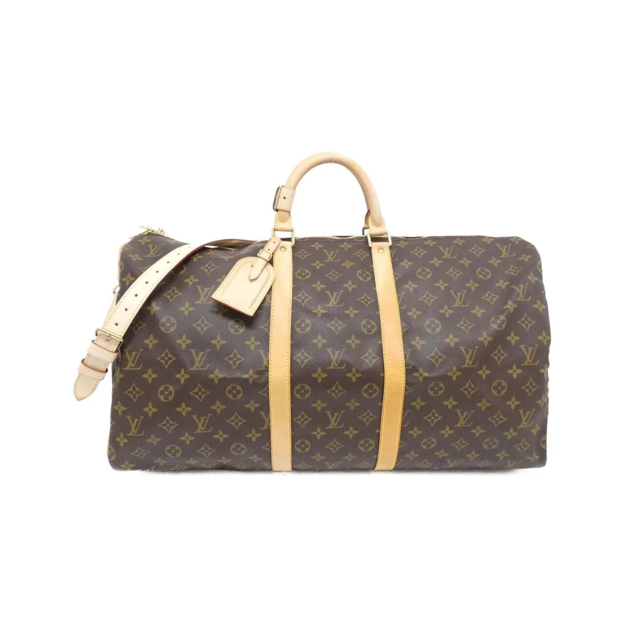 LOUIS VUITTON Keepall M41414 Boston Monogram Black