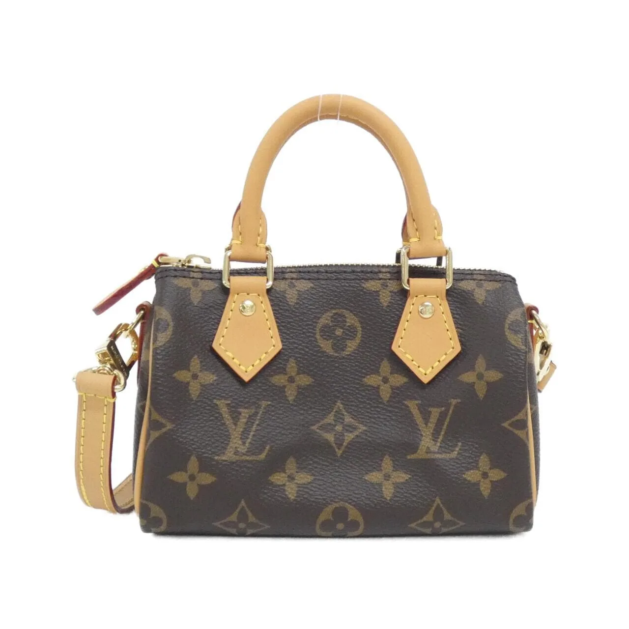 LOUIS VUITTON Speedy M81085 Boston Monogram Black