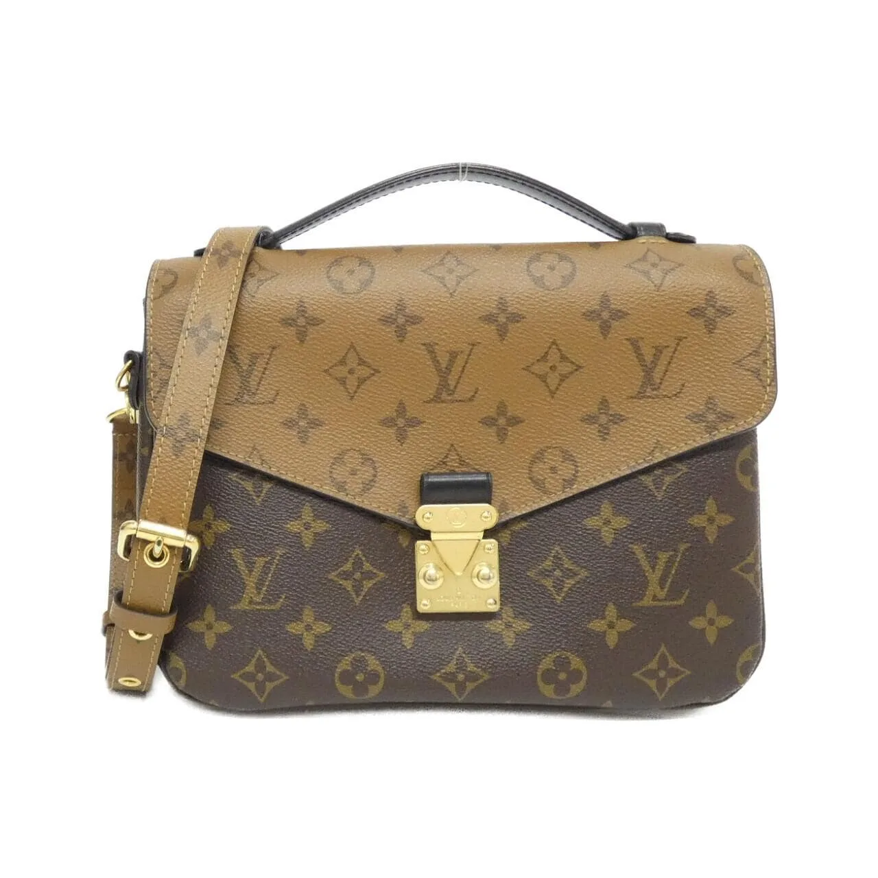 LOUIS VUITTON Pochette M44876 Handbag Monogram Black