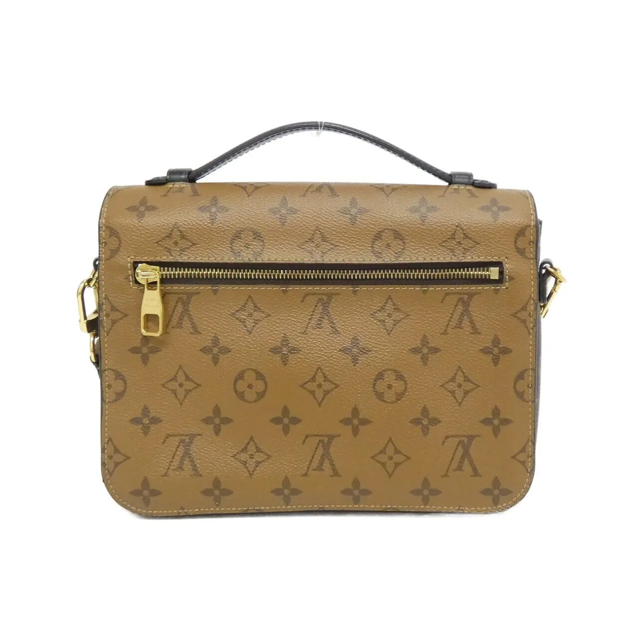 LOUIS VUITTON Pochette M44876 Handbag Monogram Black Monogram - Thumbnail 2