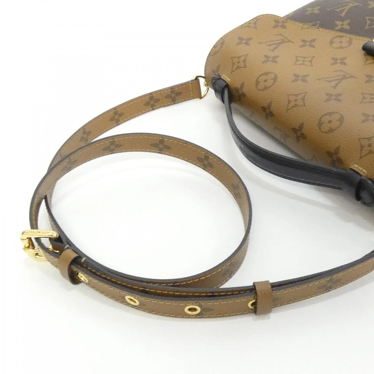 LOUIS VUITTON Pochette M44876 Handbag Monogram Black Monogram - Thumbnail 5