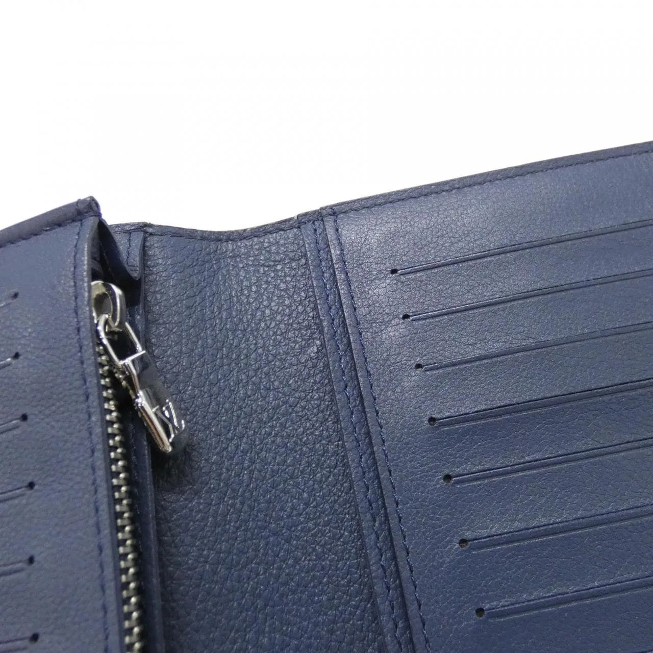 LOUIS VUITTON M58818 Wallet Navy Rank A - Thumbnail 7