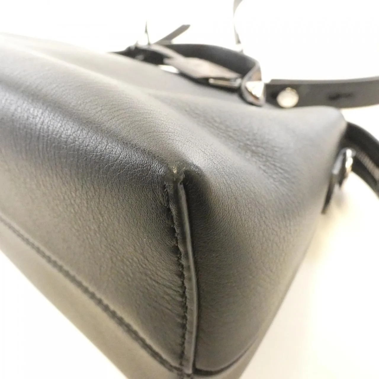 FENDI By The Way 8BL146 A6CO Handbag 黑色 中古品B - 縮圖 3