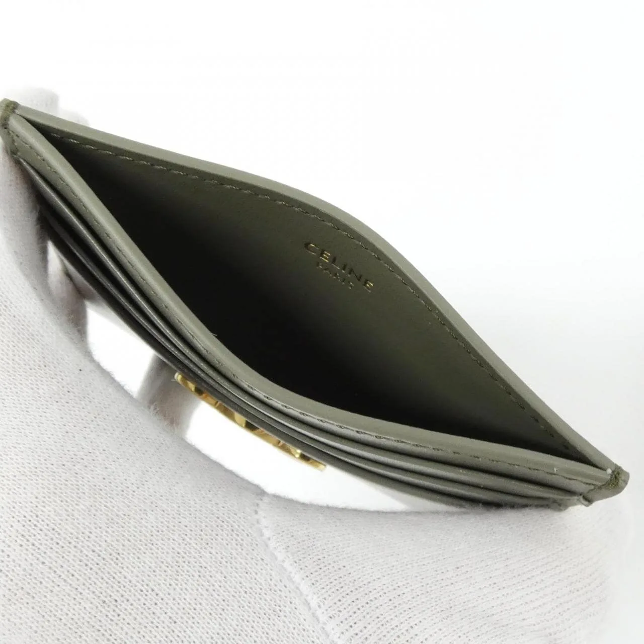 CELINE 10L833DPV Card Case New - Thumbnail 4