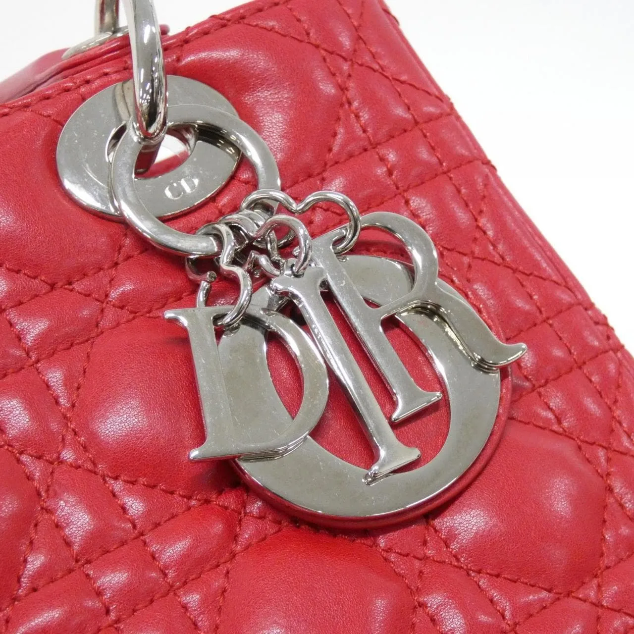 DIOR Lady Dior M0550PCBH Handbag Leather Black Leather - Thumbnail 6