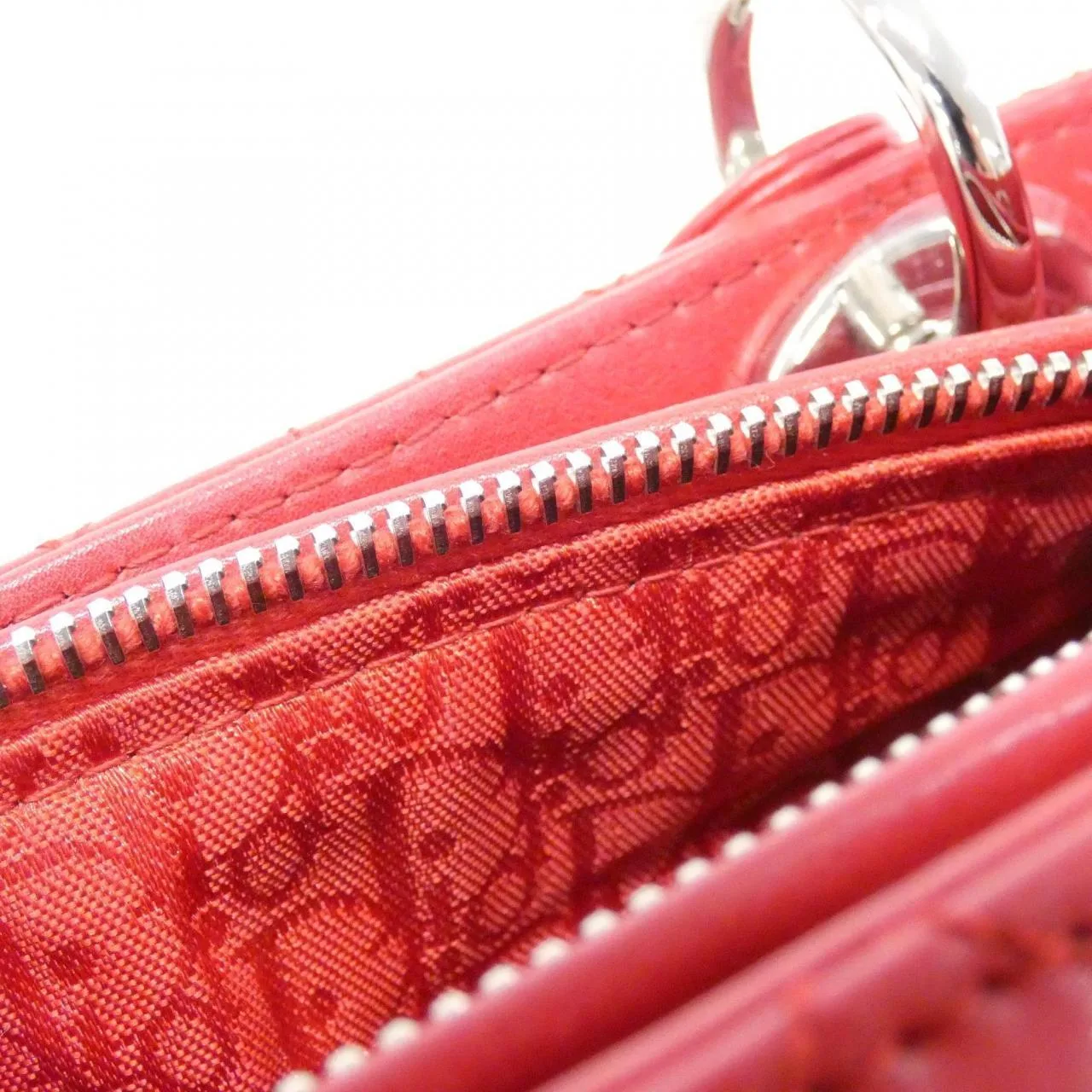 DIOR Lady Dior M0550PCBH Handbag Leather Black Leather - Thumbnail 10