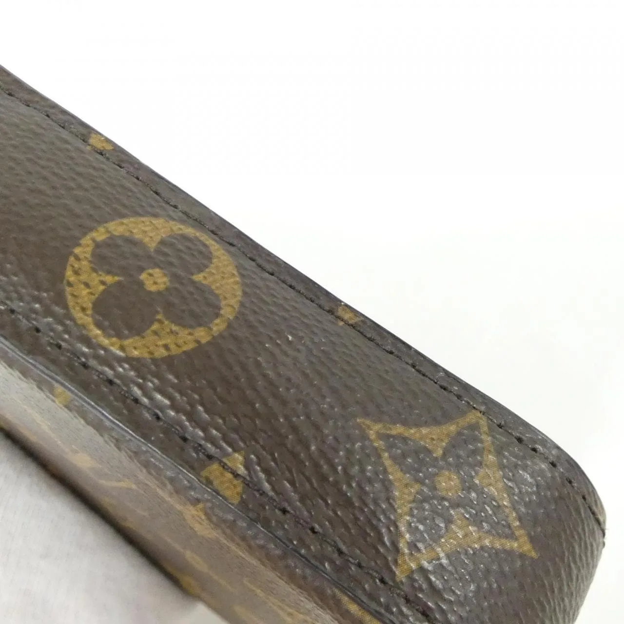 LOUIS VUITTON Pochette M61276 Shoulder Monogram 黑色 Monogram 中古品A - 縮圖 3