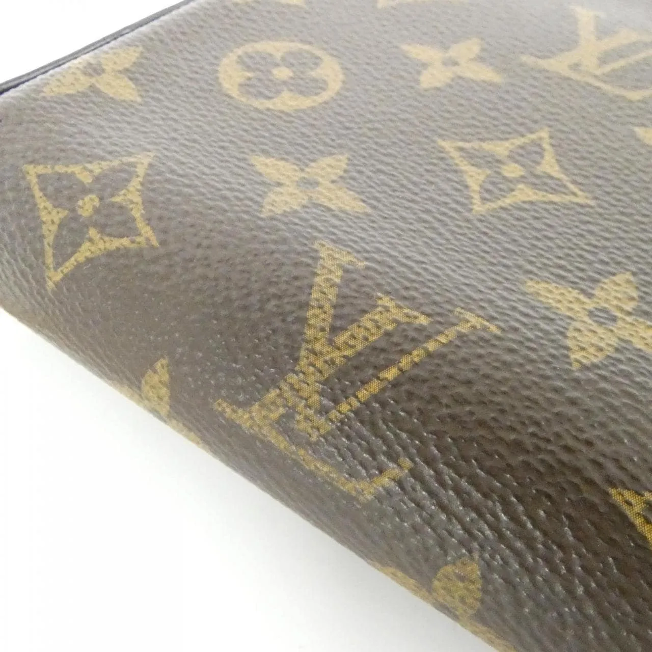 LOUIS VUITTON Pochette M61276 Shoulder Monogram 黑色 Monogram 中古品A - 縮圖 4