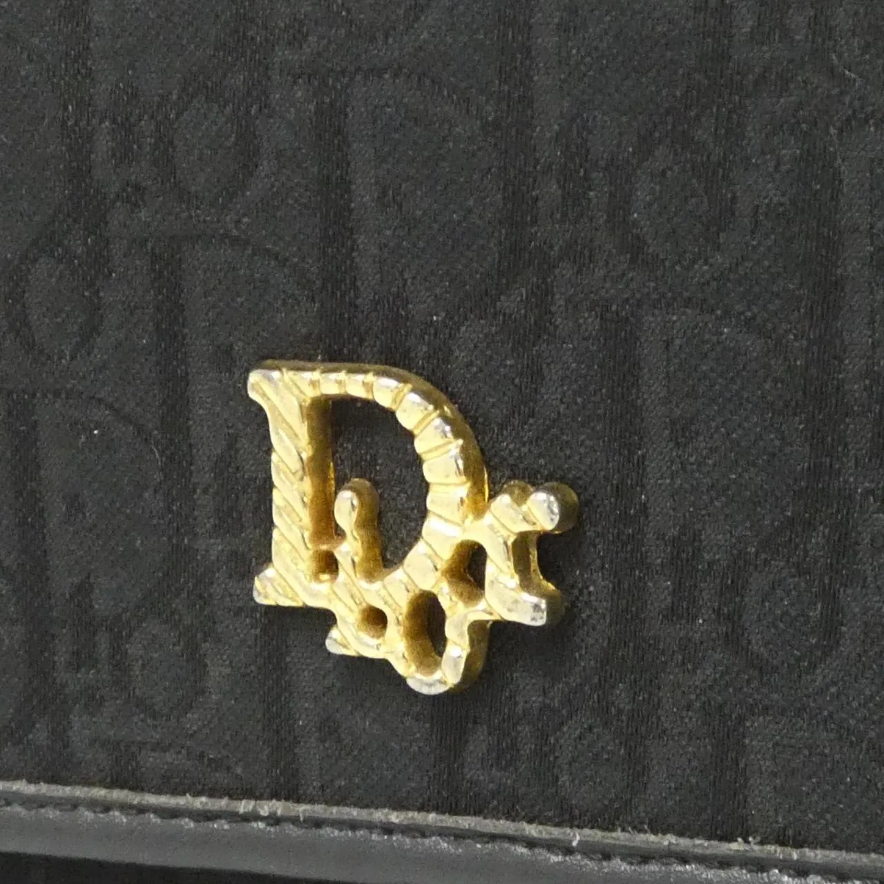 DIOR Shoulder Canvas Black Canvas Rank A - Thumbnail 4