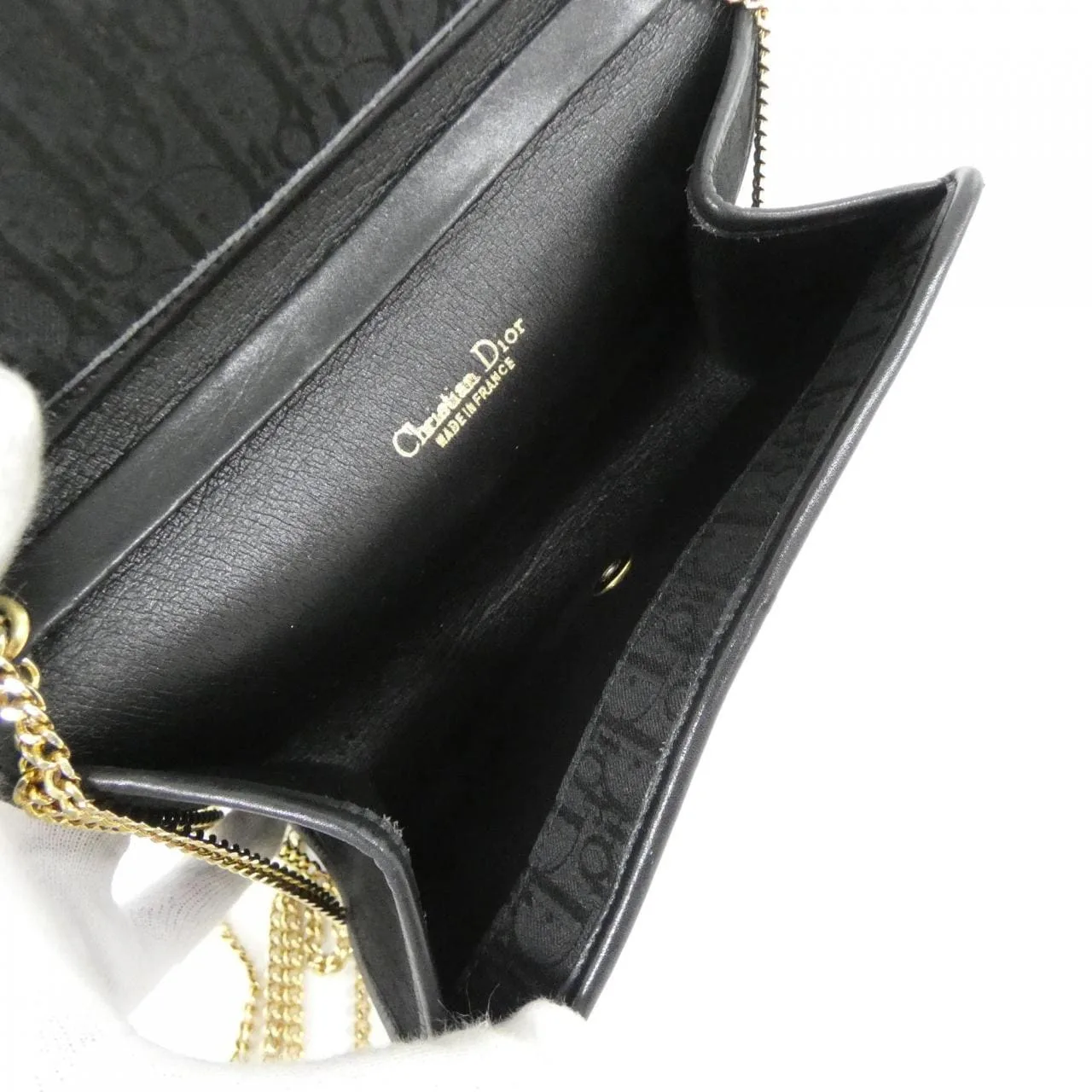 DIOR Shoulder Canvas Black Canvas Rank A - Thumbnail 10