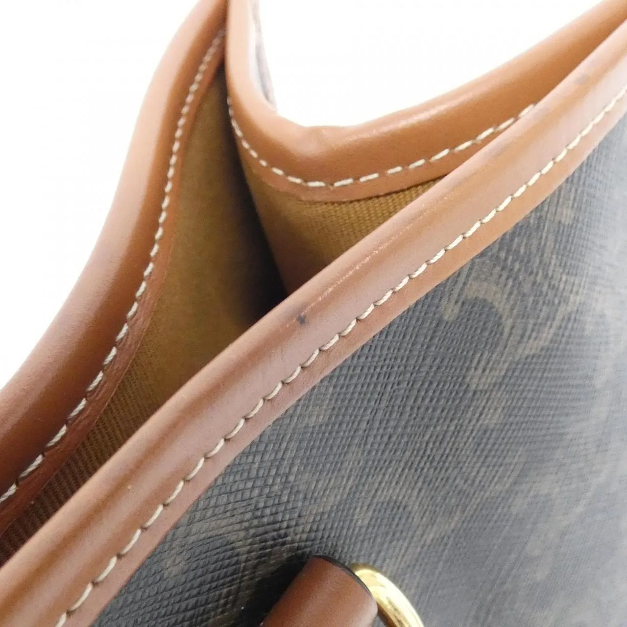 CELINE Cabas 199742BZJ Handbag Canvas Black Canvas - Thumbnail 5