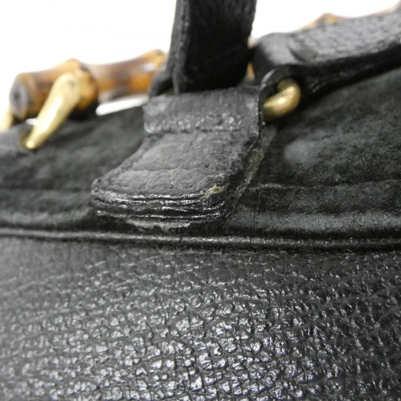 GUCCI 003 1705 Backpack Leather 黑色 皮革 中古品A - 縮圖 7