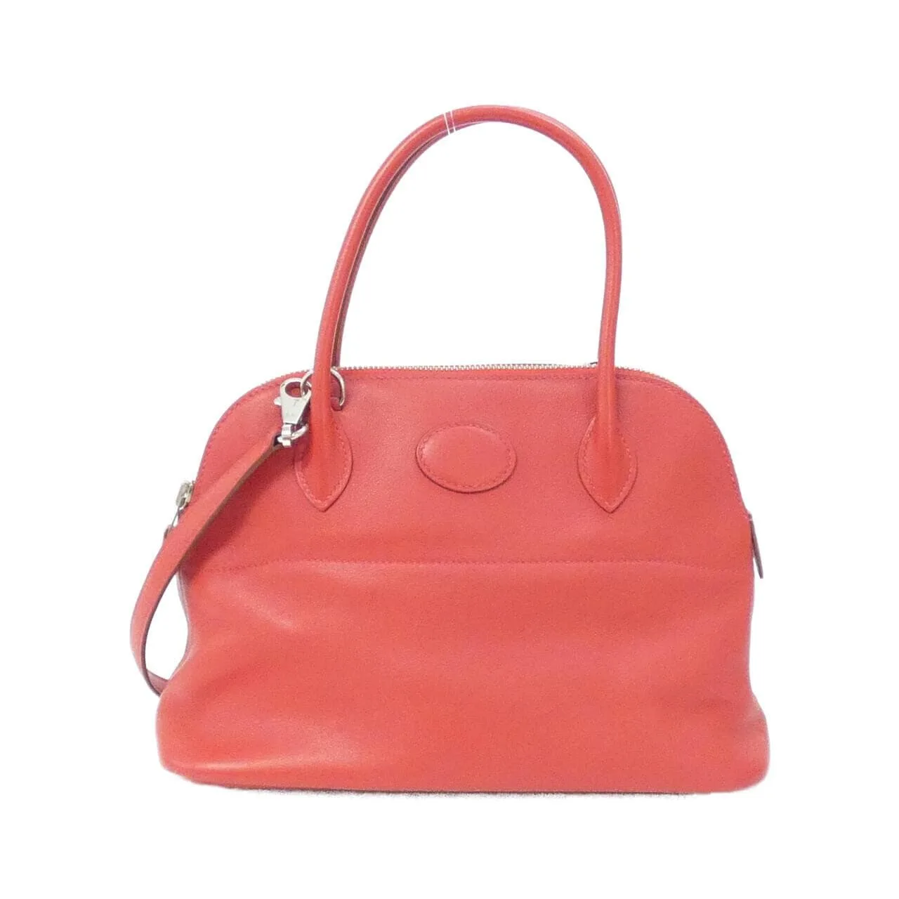 HERMES Bolide 047653CK Handbag Swift Black