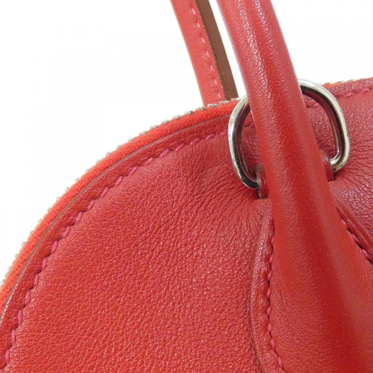 HERMES Bolide 047653CK 手提包 Swift 黑色 Swift 皮 中古品A - 縮圖 4