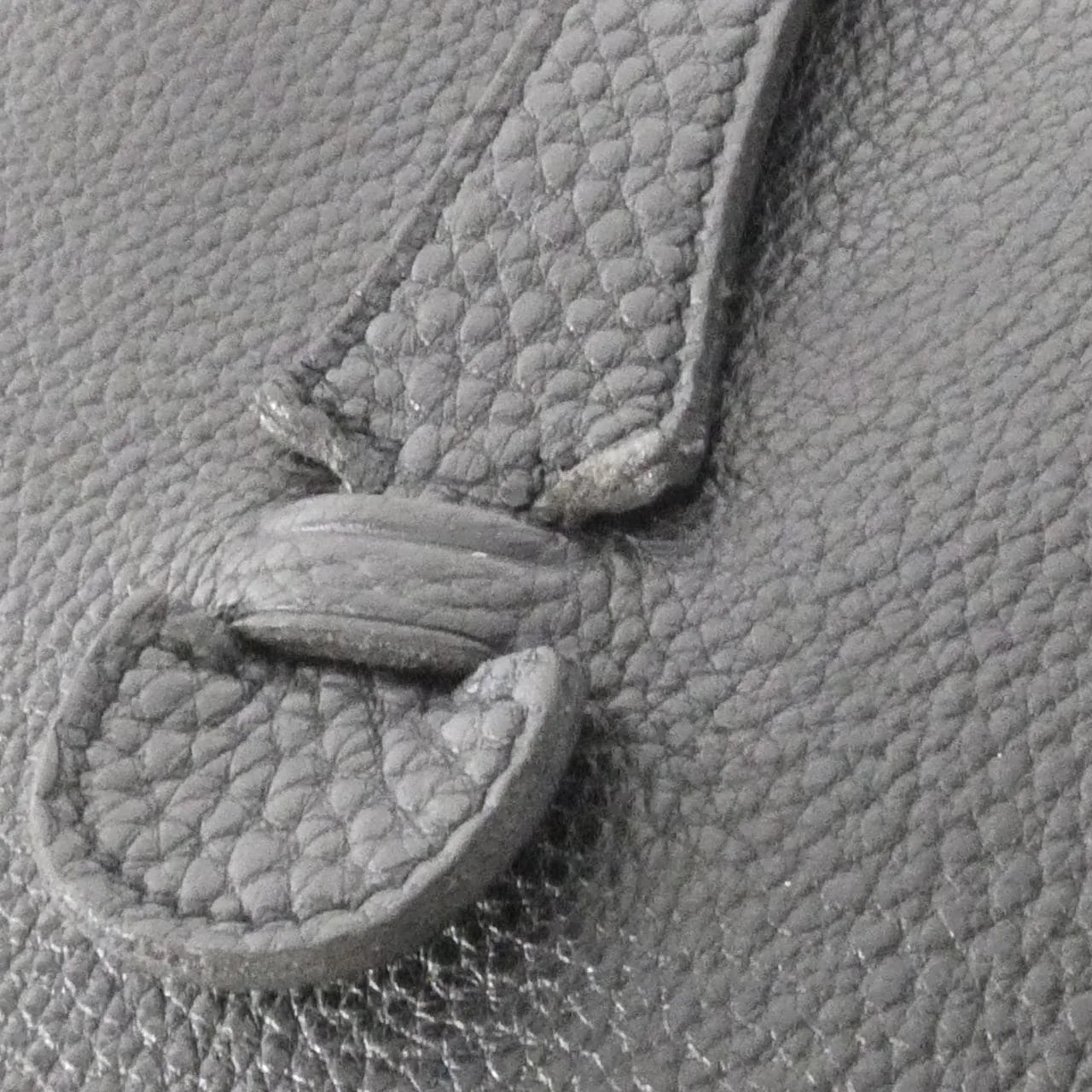 HERMES Shoulder Togo Black Togo Leather - Thumbnail 6