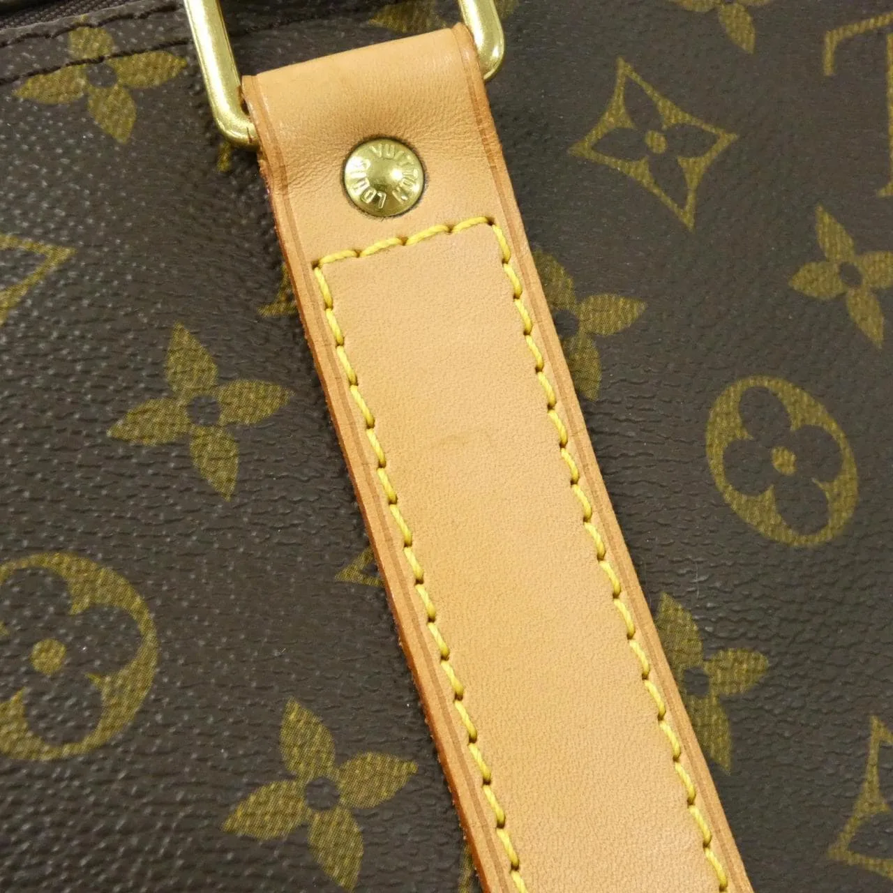 LOUIS VUITTON Keepall M41422 Boston Monogram Black Monogram - Thumbnail 3
