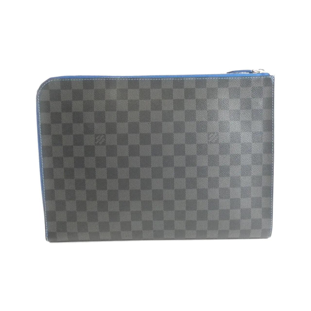 LOUIS VUITTON Pochette N64032 Handbag Damier Blue Damier - Thumbnail 2