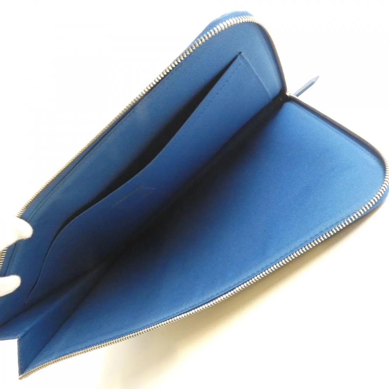 LOUIS VUITTON Pochette N64032 Handbag Damier Blue Damier - Thumbnail 6