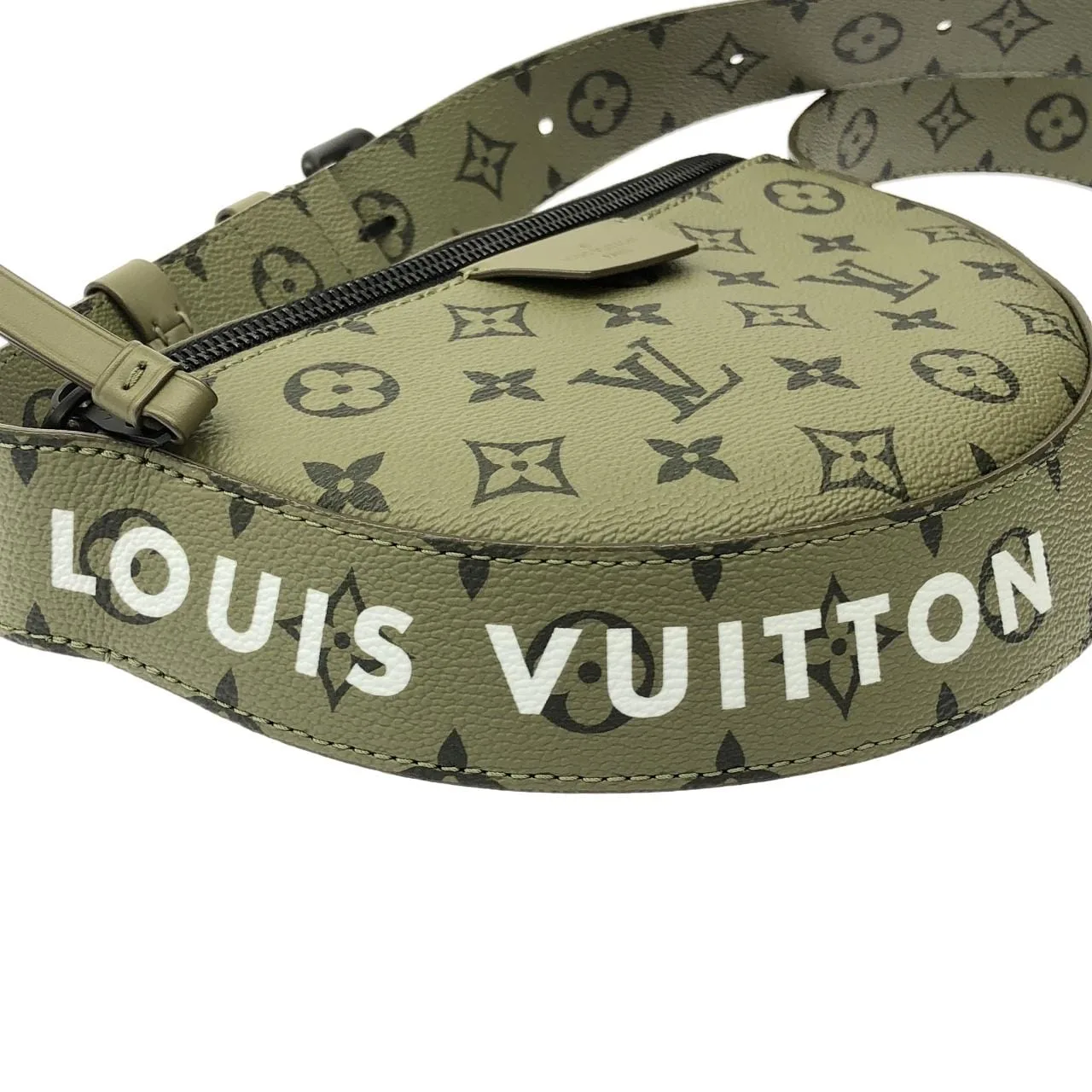 LOUIS VUITTON M23838 Shoulder Monogram 黑色 Monogram 中古品A - 縮圖 4