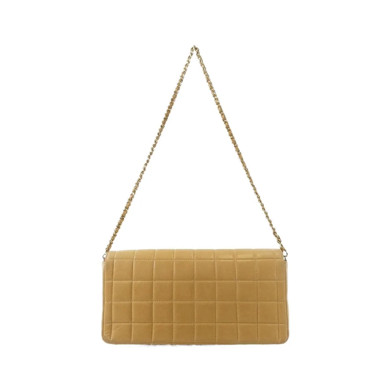 CHANEL 15316 Shoulder Lambskin 米色 羊皮 中古品B - 縮圖 2