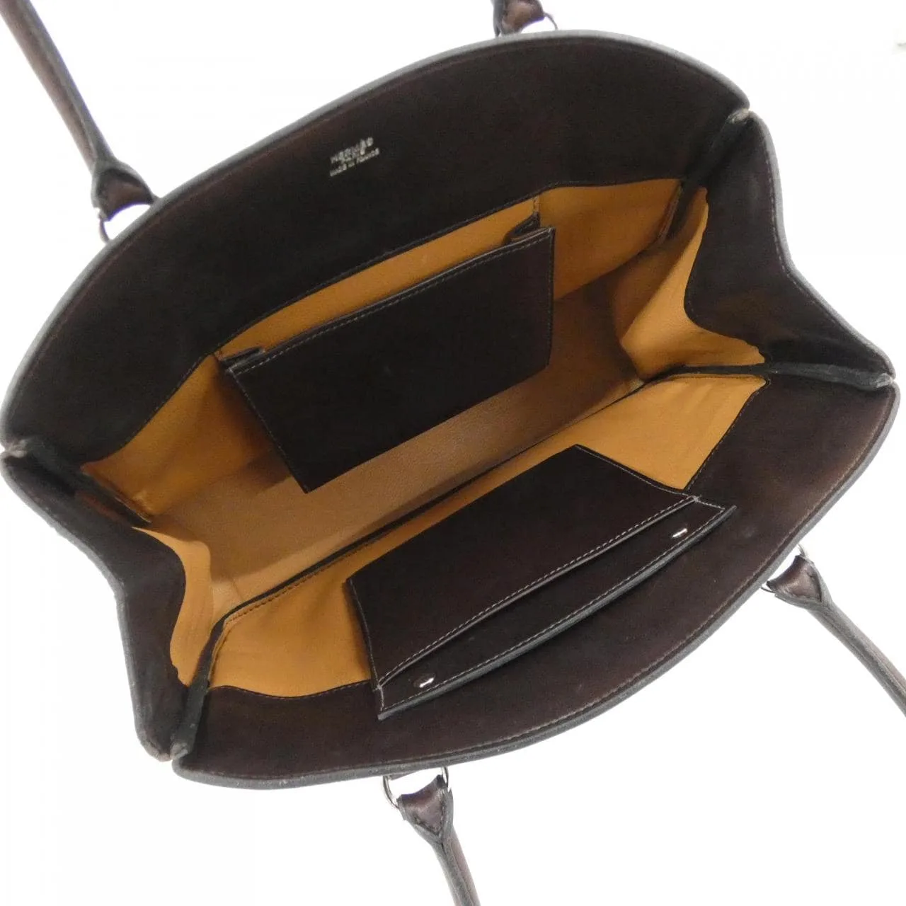 HERMES 肩背包 黑色 中古品B - 縮圖 9